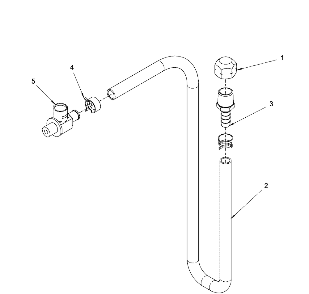 Engine Group - Oil Drain Diagram and Parts List for 076131-04  Briggs and Stratton Generator
